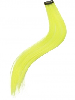 Neon Yellow Hair