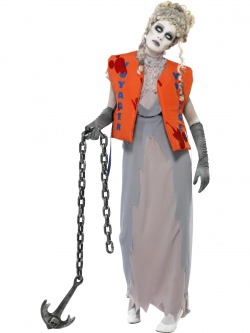 Lost At Sea Zombie Lifejacket Female Costume