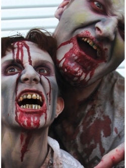 Zombie Teeth Paint and Blood Kit
