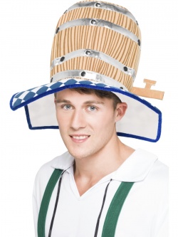 Oktoberfest Beer Barrel Hat
