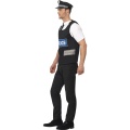 Policeman with vest costume