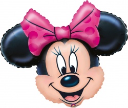 Mini Shape Minnie Mouse Foil Balloon