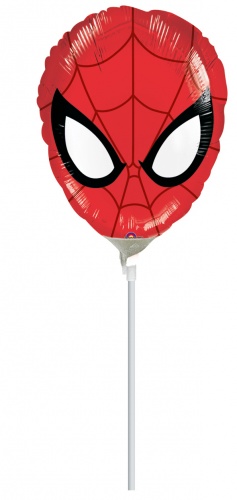 Mini Shape Ultimate Spider-Man Head Foil Balloon