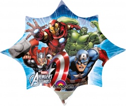Mini Shape Avengers Assemble Foil Balloon