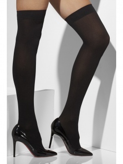 Black Opaque Hold-Ups