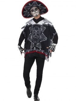 Day of the Dead Bandit Costume