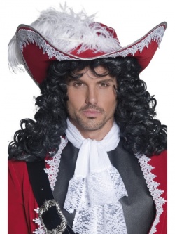 Authentic Pirate Hat Red