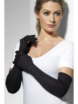 Gloves Black Long