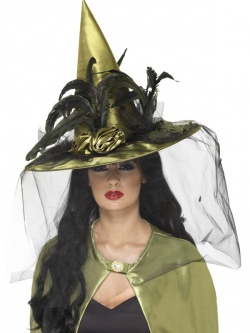 Witches Hat Deluxe - Chartreuse