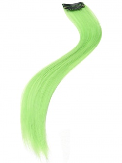 Neon Green Hair