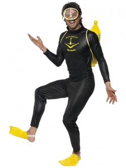 Scuba Muff Diver Costume