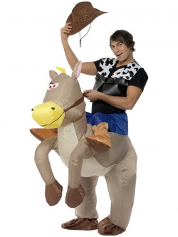 Ride Em Cowboy Inflatable Costume