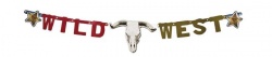 Letter Banner Wild  West 