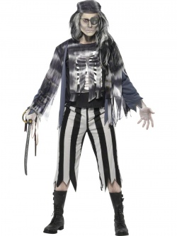 Ghostly Pirate Costume