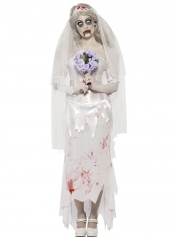 Till Death Do Us Part Zombie Bride Costume