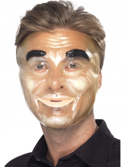 Transparent Male Face Mask