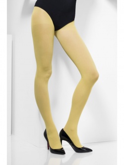 Opaque Tights - Yellow