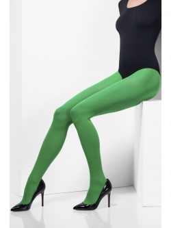 Opaque Tights - Green