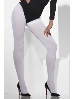 Opaque Tights - White