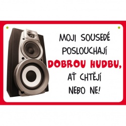 Cedulka Moji sousedé
