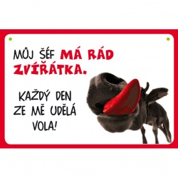 Cedulka Muj sef