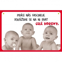 Cedulka Práce nás fascinuje