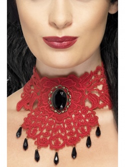 Gothic Vamp Lace Choker