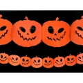 Pumpkins blotting paper garland