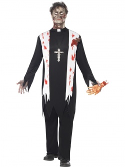 Zombie Priest Costume