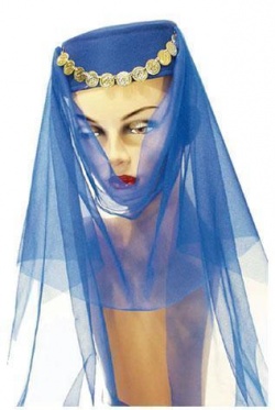 Hat HAREM LADY Blue		