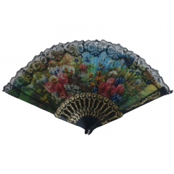 Flowered Fan 3