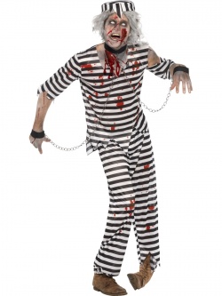 Zombie Convict Costume