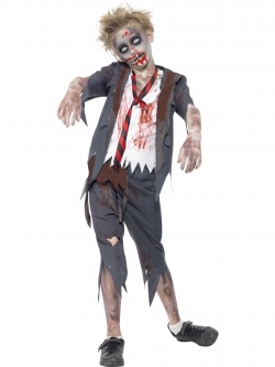 Zombie School Boy Costume