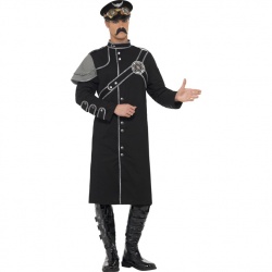 Steam Punk Military Male Costume