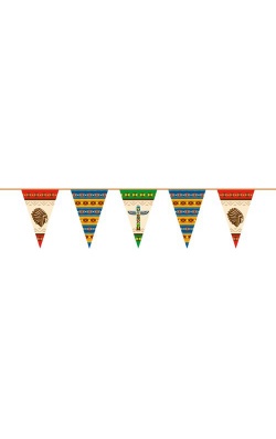 Pc. PE giant bunting Indians (6 m)