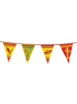 Pc. PE bunting Fiesta (6 m) 