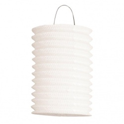 Cylinder paper lantern white