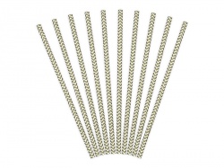 Paper Straws, gold