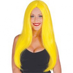 Long Yellow Wig