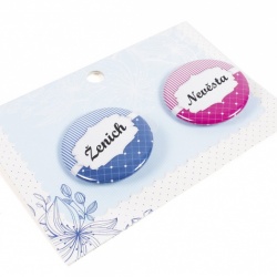 Tag Set - Bridegroom + Bride