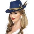 Traditional Bavarian Hat, with Feather