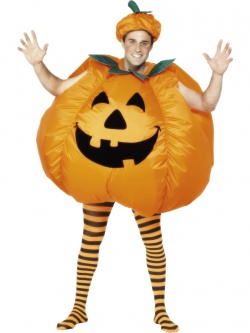 Pumpkin Costume Adult Inflatable 