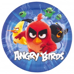 8 Plates Angry Birds