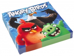 20 Napkins Angry Birds