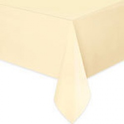 Table Cover Paper Vanilla Creme