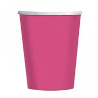 8 Cups Paper Magenta