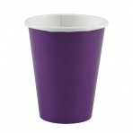 8 Cups Paper Purple