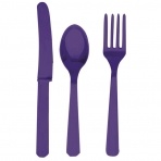 Cutlery Purple