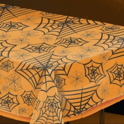 Table Cover Spider Web Clear