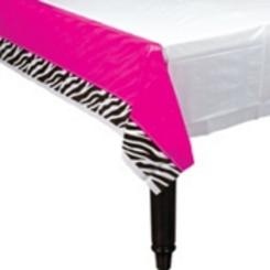 Table Cover Zebra Party